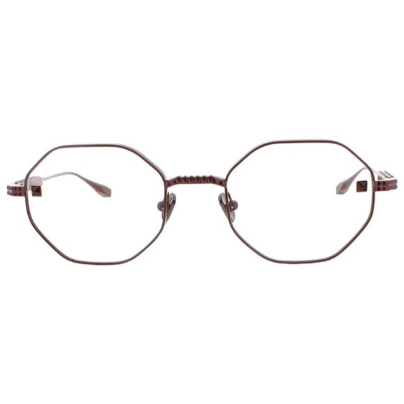 NWT VALENTINO EYEGLASSES GEOMETRIC WOMEN RED EYEWEAR - Picture 2 of 3